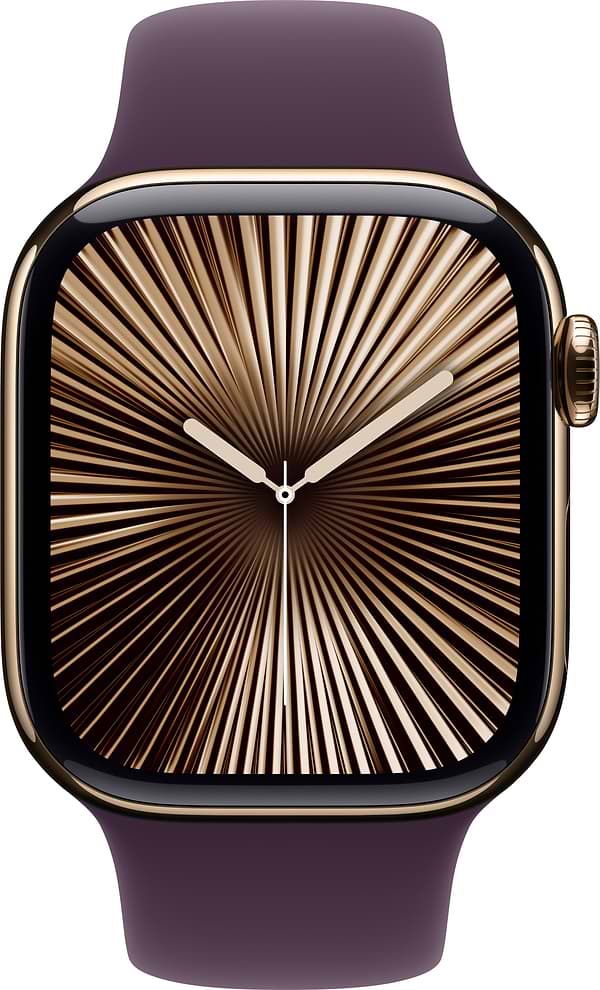 Фото - Ремінець для смарт-годинника Apple 46mm Plum Sport Band - S/M (MXLT3ZM/A)