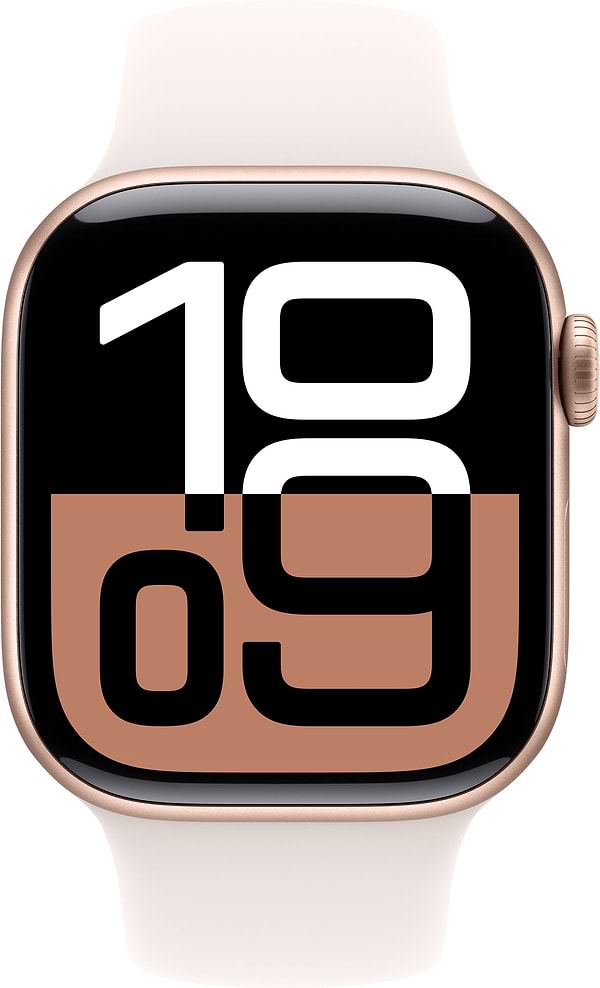 Фото - Смарт-часы Apple Watch Series 10 GPS 42mm Rose Gold Aluminium Case with Light Blush Sport Band - S/M