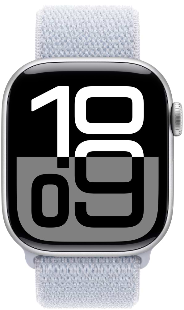Фото - Watch Series 10 GPS 42mm Silver Aluminium Case with Blue Cloud Sport Loop