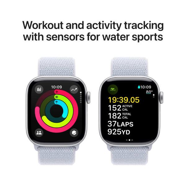 Фото - Смарт-часы Apple Watch SE GPS 40mm Silver Aluminium Case with Denim Sport Band - S/M