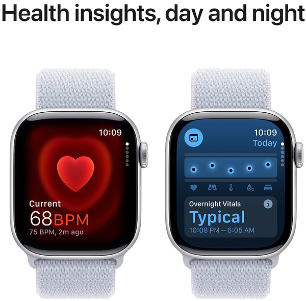 Фото - Watch Series 10 GPS 42mm Silver Aluminium Case with Blue Cloud Sport Loop