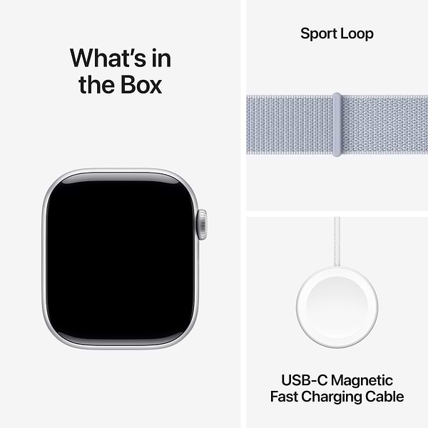 Фото - Смарт-часы Apple Watch SE GPS 40mm Silver Aluminium Case with Denim Sport Band - S/M