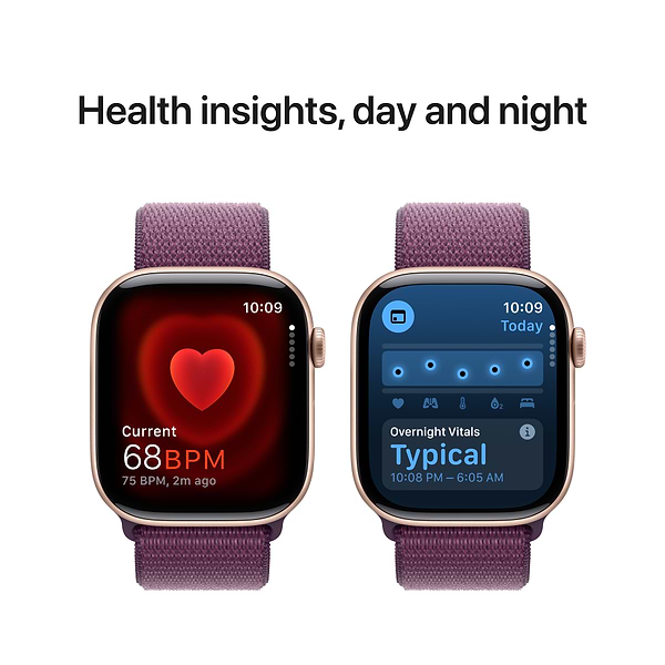 Фото - Смарт-часы Apple Watch Series 10 GPS + eSIM 42mm Rose Gold Aluminium Case with Plum Sport Loop