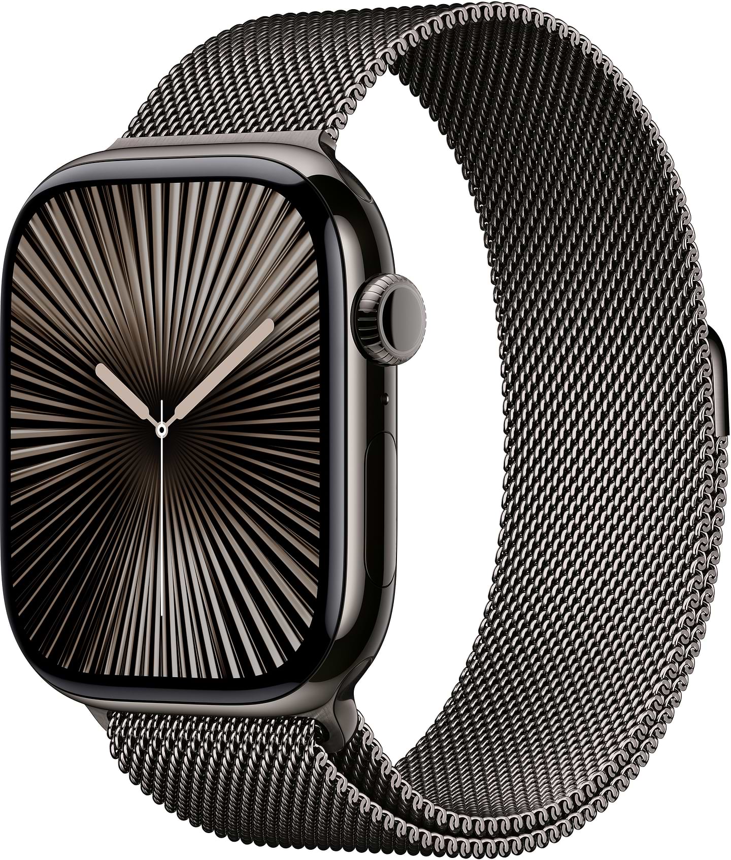 Смарт-часы Apple Watch Series 10 GPS + eSIM 42mm Slate Titanium Case with Slate Milanese Loop - Фото 1
