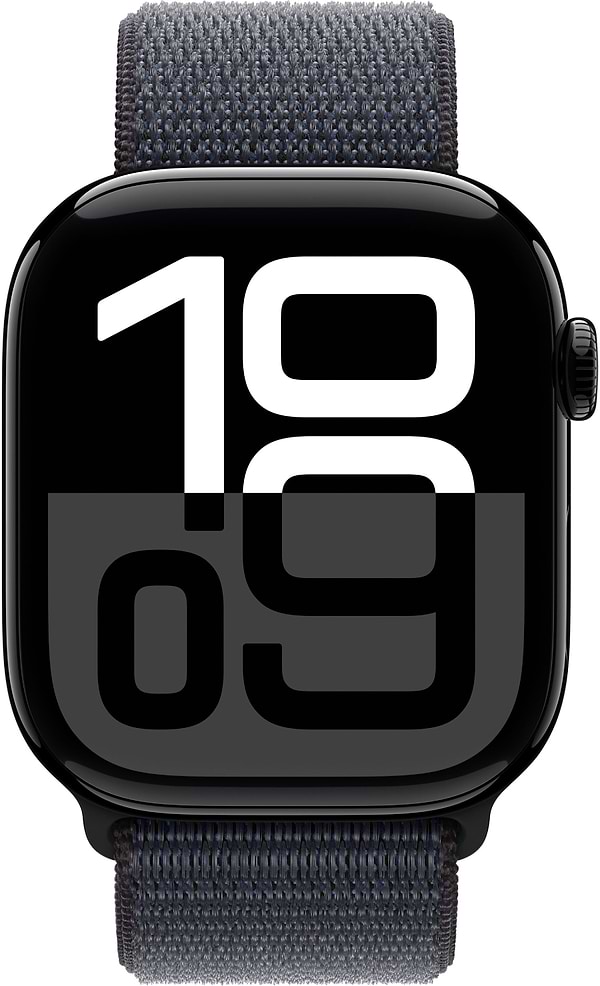 Фото - Смарт-часы Apple Watch Series 10 GPS 46mm Jet Black Aluminium Case with Ink Sport Loop