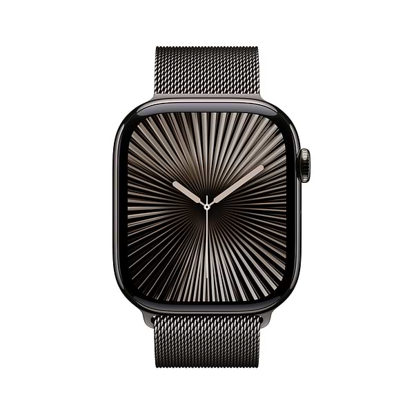 Фото - Смарт-годинник Apple Watch Series 10 GPS + eSIM 46mm Slate Titanium Case with Slate Milanese Loop - M/L