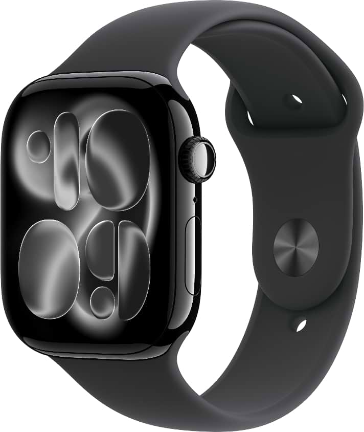 Смарт-годинник Apple Watch Series 11 GPS + eSIM 46mm Slate Titanium Case with Black Sport Band - M/L - Фото 1