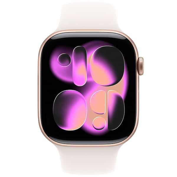 Фото - Смарт-часы Apple Watch Series 11 GPS 46mm Rose Gold Aluminium Case with Light Blush Sport Band - S/M