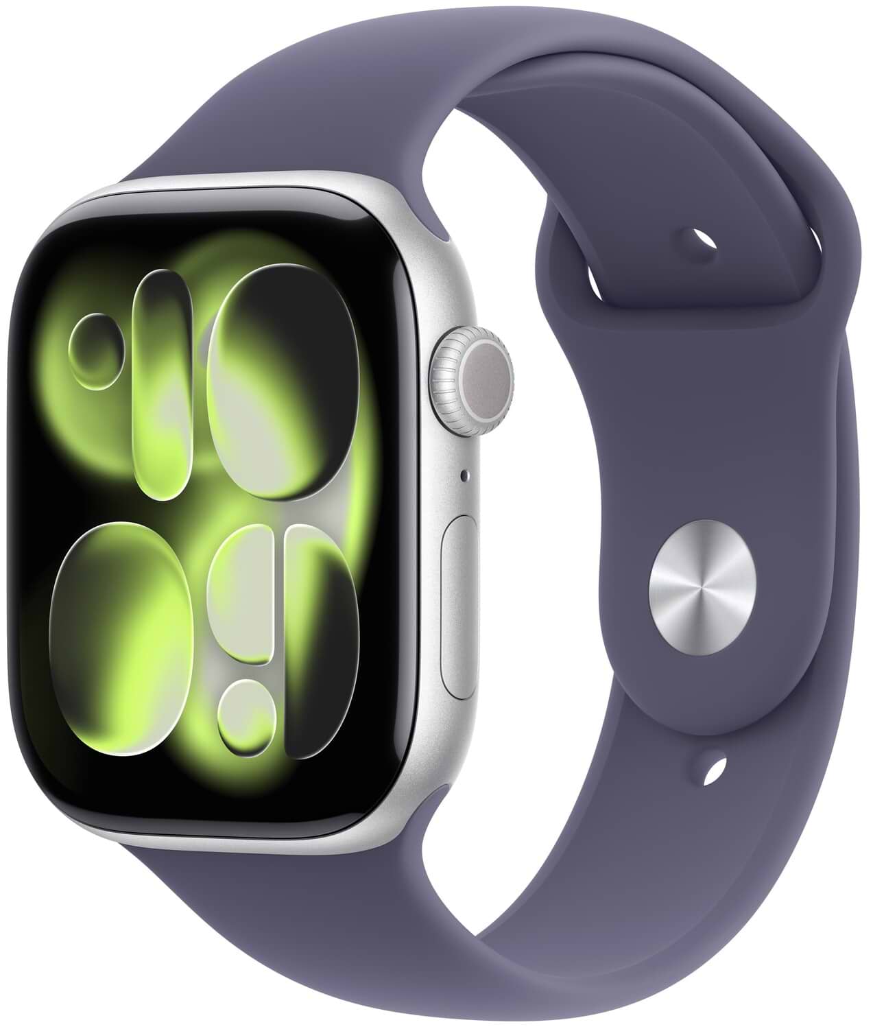 Смарт-годинник Apple Watch Series 11 GPS 42mm Silver Aluminium Case with Purple Fog Sport Band - S/M - Фото 1