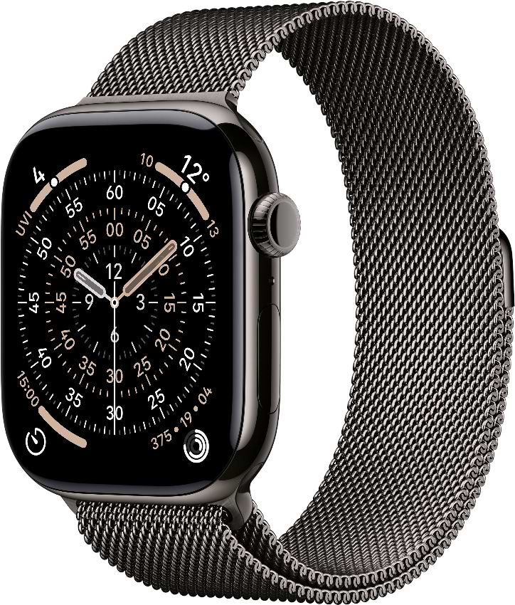 Смарт-годинник Apple Watch Series 11 GPS + eSIM 46mm Slate Titanium Case with Slate Milanese Loop - M/L - Фото 1