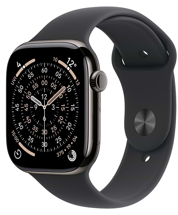 Фото - Смарт-часы Apple Watch Series 11 GPS + eSIM 46mm Slate Titanium Case with Black Sport Band - S/M