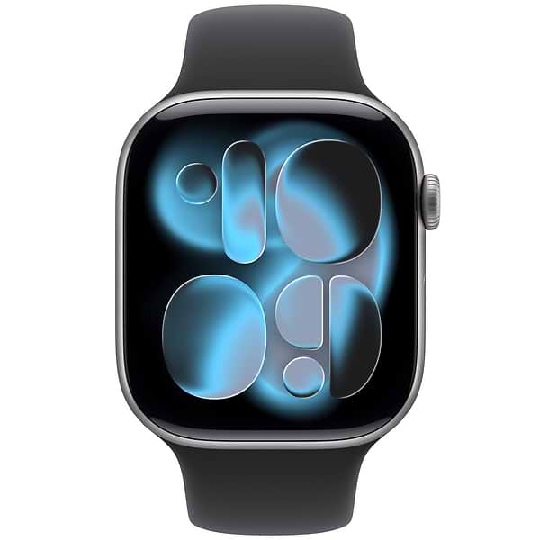 Фото - Смарт-годинник Apple Watch Series 11 GPS 46mm Space Grey Aluminium Case with Black Sport Band - S/M