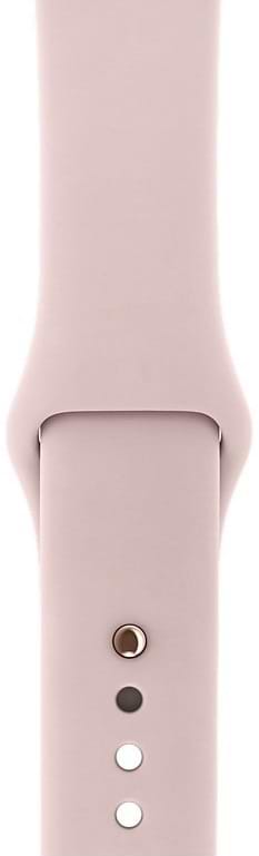 Фото - Смарт-часы Apple Watch Series 3 GPS, 42mm Gold Aluminium Case with Pink Sand Sport Band (MQL22FS/A)