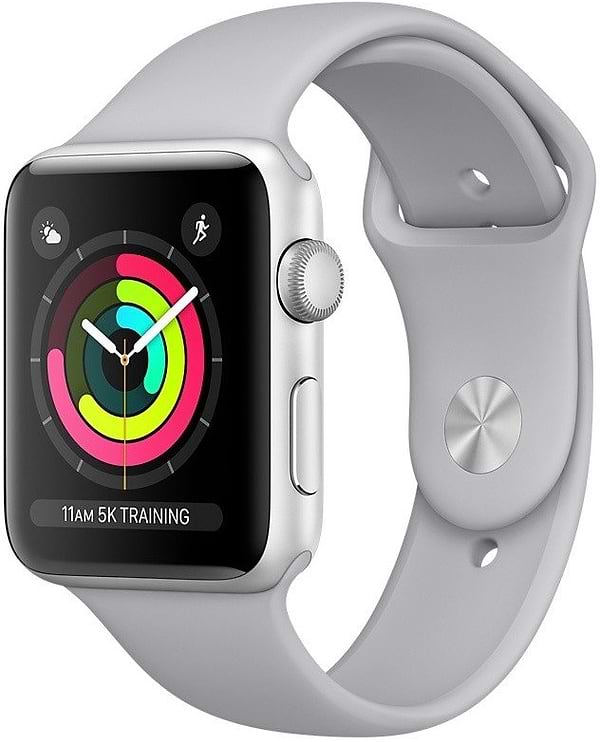 Фото - Смарт-годинник Apple Watch Series 3 GPS, 42mm Silver Aluminium Case with Fog Sport Band (MQL02FS/A)