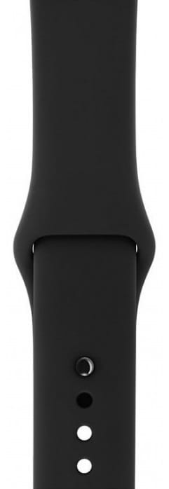 Фото - Смарт-годинник Apple Watch Series 3 42mm Space Grey Aluminium Case with Black Sport Band