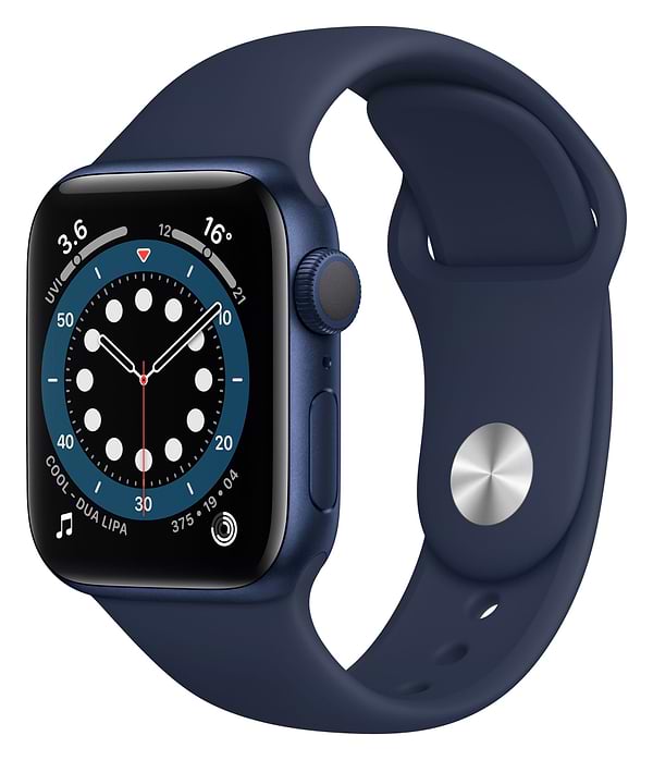 Фото - Смарт-годинник Apple Watch Series 6 40mm Blue Aluminium Case with Deep Navy Sport Band