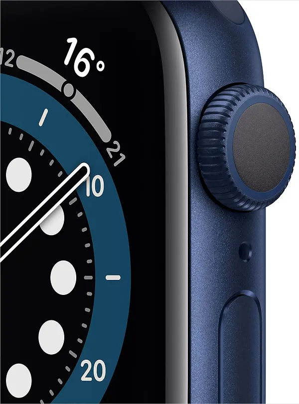 Фото - Смарт-годинник Apple Watch Series 6 40mm Blue Aluminium Case with Deep Navy Sport Band