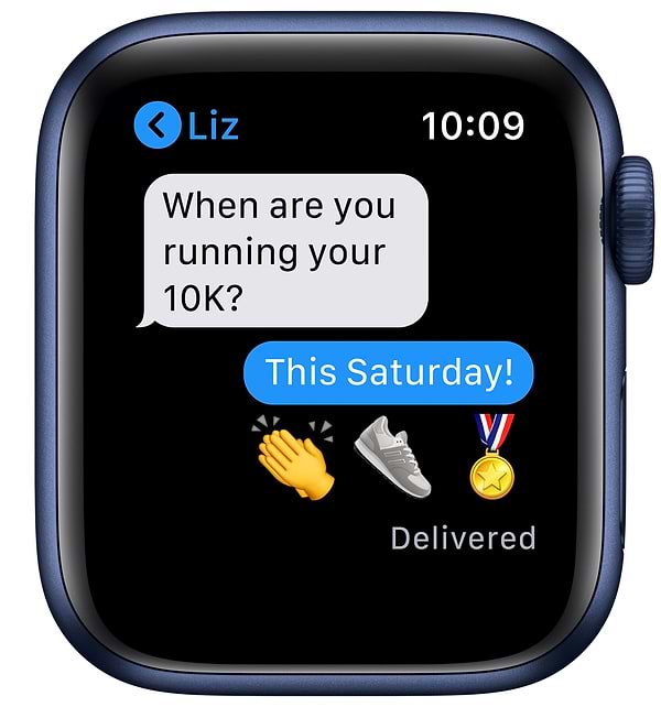 Фото - Смарт-годинник Apple Watch Series 6 40mm Blue Aluminium Case with Deep Navy Sport Band