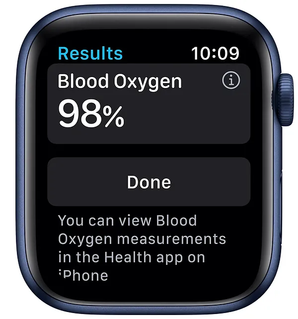 Фото - Смарт-годинник Apple Watch Series 6 44mm Blue Aluminium Case with Deep Navy Sport Band