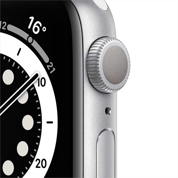 Фото - Смарт-годинник Apple Watch Series 6 40mm Silver Aluminium Case with White Sport Band