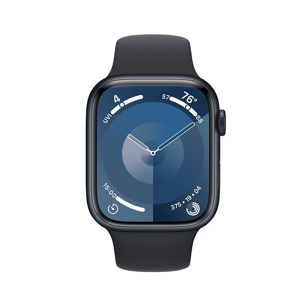 Фото - Смарт-часы Apple Watch Series 9 GPS 45mm Midnight Aluminium Case with Midnight Sport Band - M/L