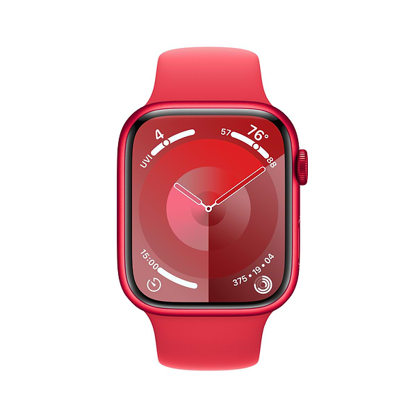 Фото - Смарт-часы Apple Watch Series 9 GPS 45mm (PRODUCT)RED Aluminium Case with (PRODUCT)RED Sport Band - M/L