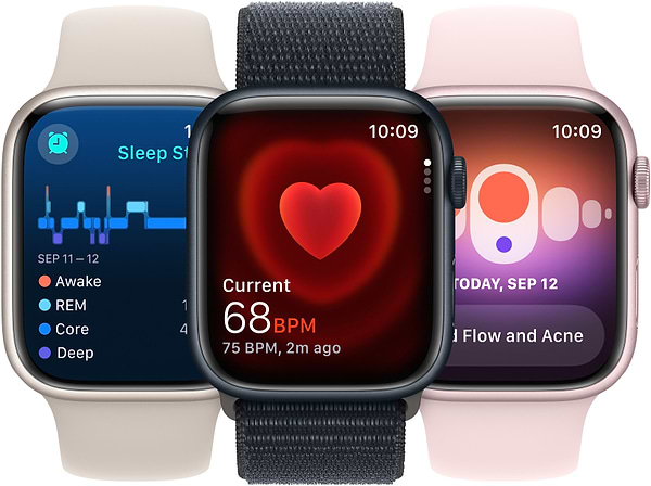 Фото - Смарт-часы Apple Watch Series 9 GPS 45mm (PRODUCT)RED Aluminium Case with (PRODUCT)RED Sport Band - S/M