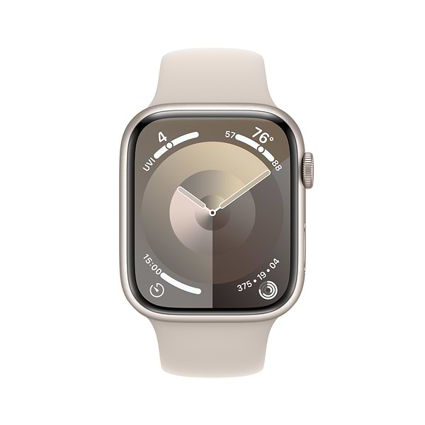Фото - Смарт-часы Apple Watch Series 9 GPS 45mm Starlight Aluminium Case with Starlight Sport Band - M/L