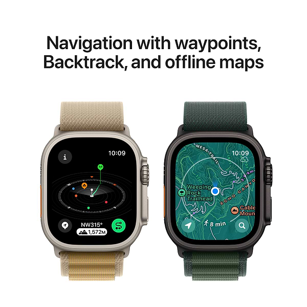 Фото - Смарт-часы Apple Watch Ultra 2 GPS 49mm Black Titanium Case with Dark Green Alpine Loop - Medium