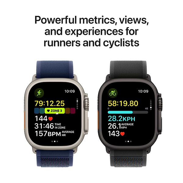 Фото - Смарт-годинник Apple Watch Ultra 2 GPS 49mm Black Titanium Case with Black Ocean Band