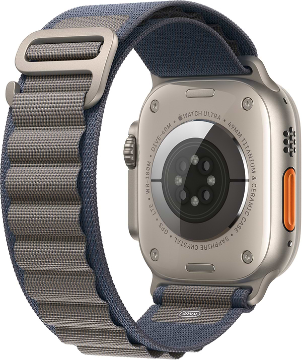 Фото - Смарт-часы Apple Watch Ultra 2 GPS 49mm Titanium Case with Blue Alpine Loop - Large