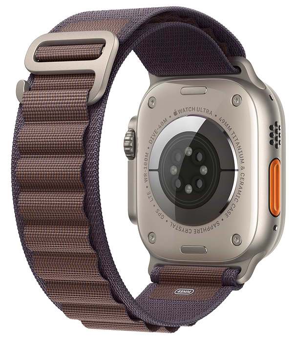 Фото - Смарт-годинник Apple Watch Ultra 2 GPS 49mm Titanium Case with Indigo Alpine Loop - Small