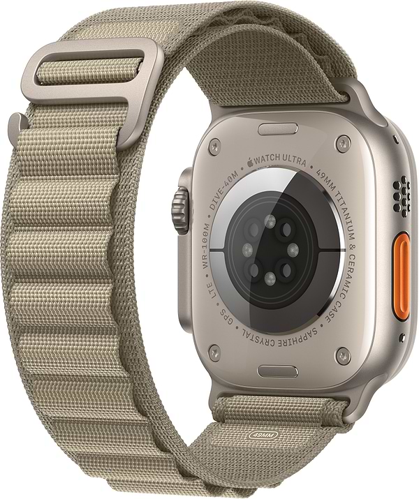 Фото - Смарт-годинник Apple Watch Ultra 2 GPS 49mm Titanium Case with Olive Alpine Loop - Medium