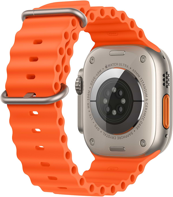 Фото - Смарт-годинник Apple Watch Ultra 2 GPS 49mm Titanium Case with Orange Ocean Band