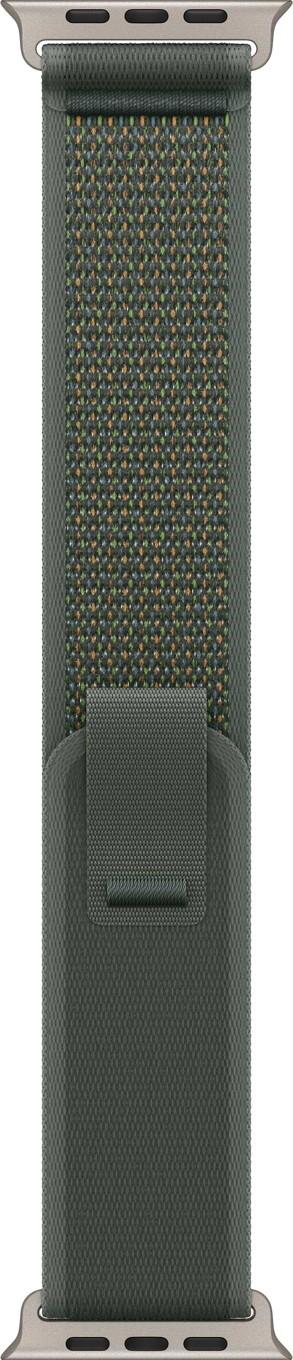 Фото - Ремешок для смарт-часов Apple 49mm Green Trail Loop - S/M - Natural Titanium Finish (MXTN3ZM/A)