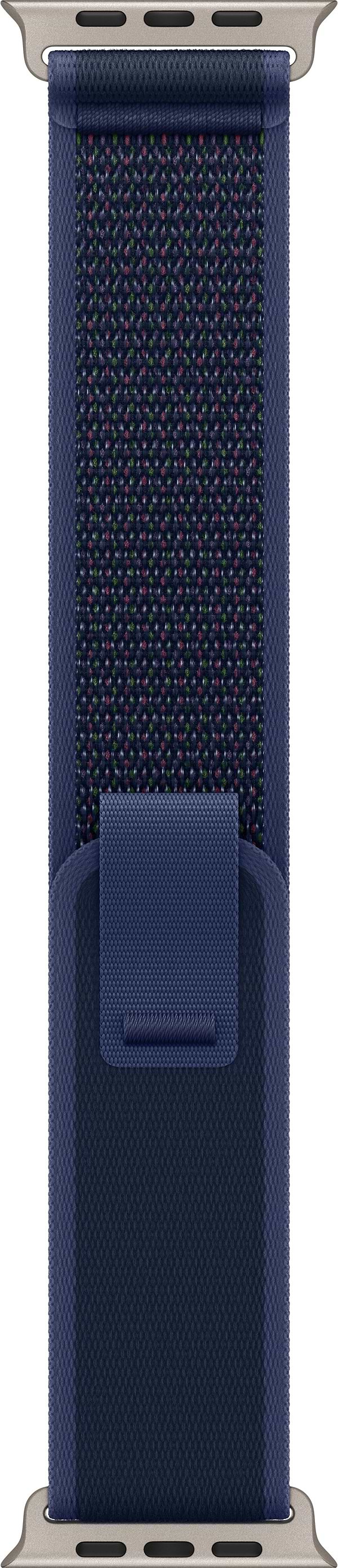 Фото - Ремешок для смарт-часов Apple 49mm Blue Trail Loop - M/L - Natural Titanium Finish (MXTW3ZM/A)