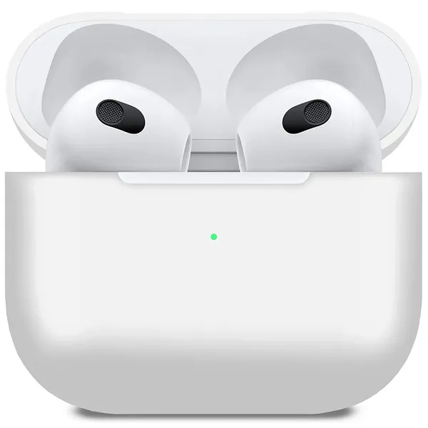 Фото - Уценка - Чехол для наушников MakeFuture Apple AirPods 3 Silicone White (MCL-AA3WH)