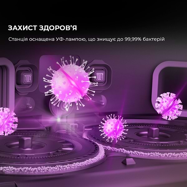 Фото - Робот-пилосос миючий Dreame X50 Master