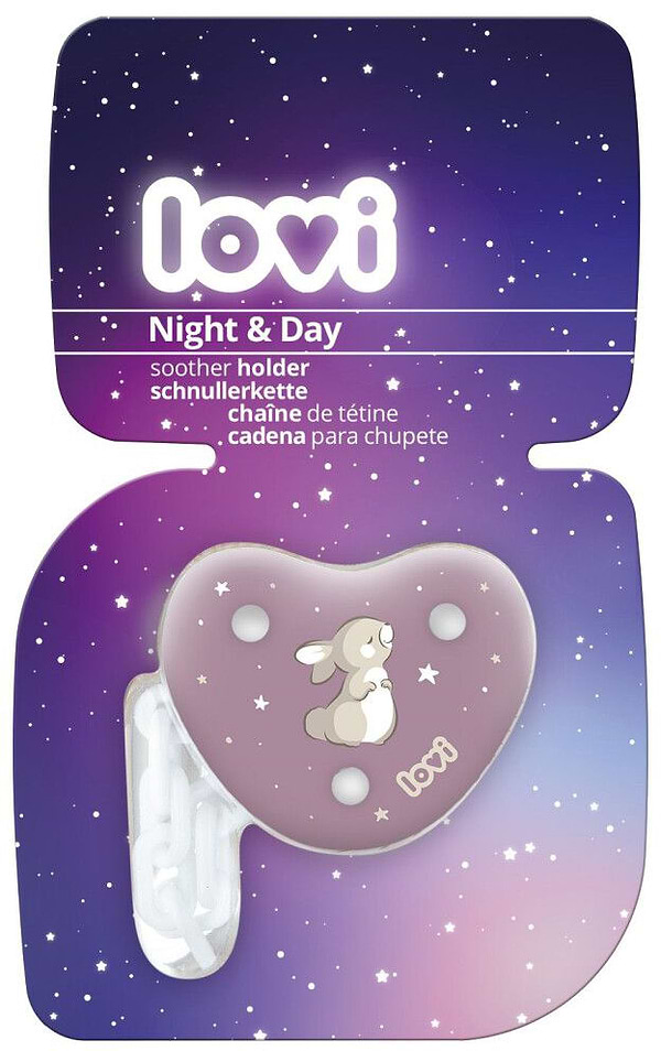 Фото - Держатель пустышек Lovi Night&Day Girl (10/893_girl)