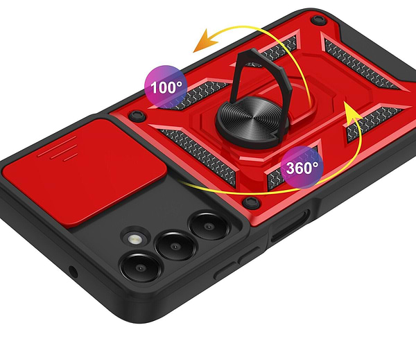 Фото - Чохол для смартфону BeCover Military for Samsung Galaxy A25 5G SM-A256 Red (711013)