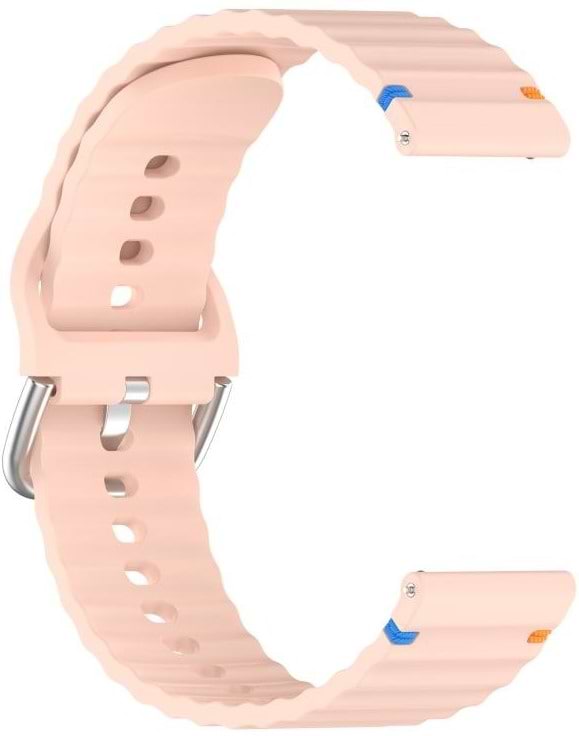 Фото - Ремінець для смарт-годинника BeCover Ribbed Tape (22mm) for Huawei Watch GT 5 / GT 4 (46mm) / GT 3 (46mm) / GT 2 (46mm) / GT 2 Pro / Watch GS Pro Pink (714290)
