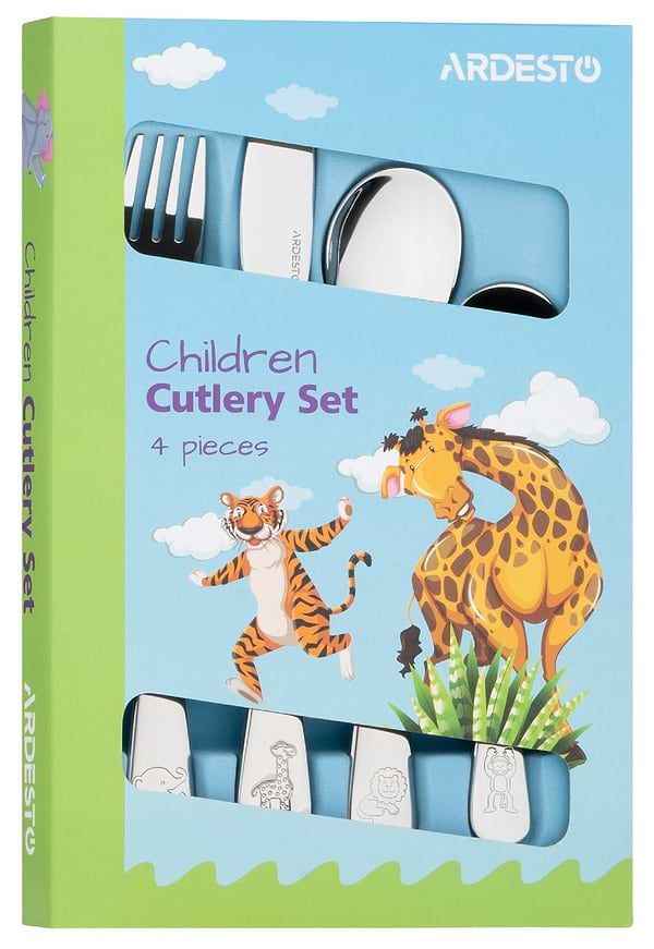 Фото - Набор столовых приборов Ardesto Animals 4 пр. (AR0704AS)