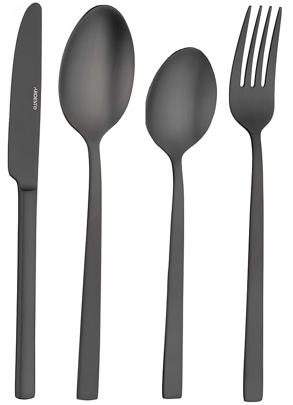 Фото - Набір столових приборів Ardesto Black Mars Favola 4 пр. (AR0704FSB)