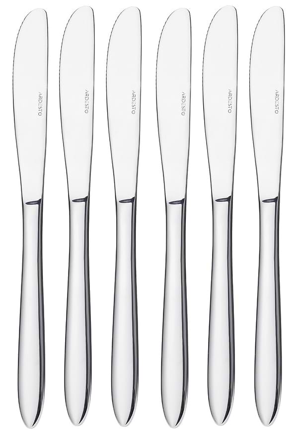 Фото - Набор ножей столовых Ardesto Black Mars Ether 6 пр (AR0706EK)