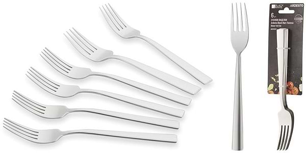 Фото - Набір виделок столових Ardesto Black Mars Vanessa 6 пр. (AR0706VF)