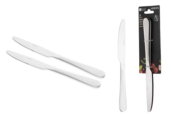 Фото - Набор ножей столовых Ardesto Black Mars Zenith 2 пр. (AR0706ZK)