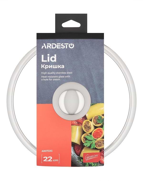 Фото - Крышка для посуды Ardesto Gemini 22 см (AR0722G)