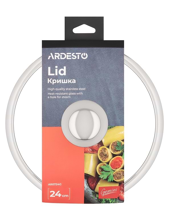 Фото - Кришка для посуду Ardesto Gemini 24 см (AR0724G)