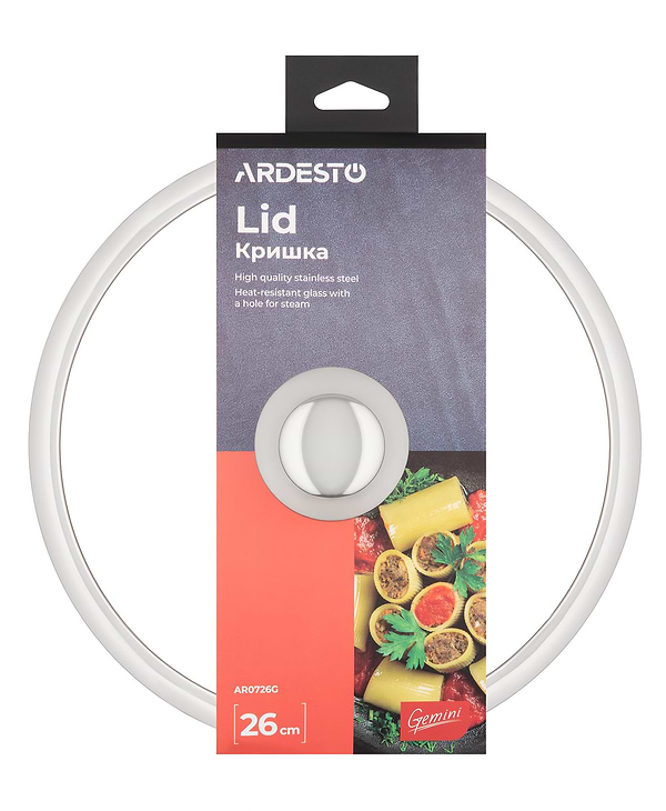 Фото - Крышка для посуды Ardesto Gemini 26 см (AR0726G)