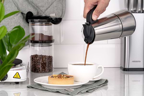 Фото - Кофеварка гейзерная Ardesto Gemini Apulia (AR0806SS)